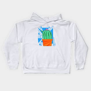 Summer Cactus Kids Hoodie